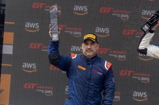 #27 Mercedes-AMG GT3 of Jason Daskalos, CRP/Daskalos Motorsports, GT America, SRO3, SRO America, Road America, Elkhart Lake, WI, August 2024.
 | Brian Cleary/SRO