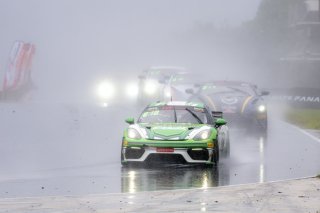 #7 Porsche 718 Cayman GT4 RS Clubsport of Curt Swearingin, ACI Motorsports, GT America, GT4, SRO America, Road America, Elkhart Lake, WI, August 2024.
 | Brian Cleary/SRO