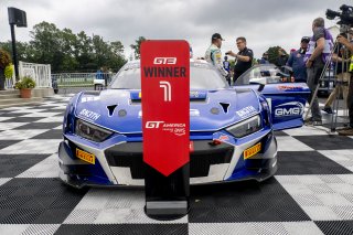 #14 Audi R8 LMS GT3 of James Sofronas, GMG Racing, GT America, SRO3, \SRO America, Road America, Elkhart Lake, WI, August 2024.
 | Brian Cleary/SRO