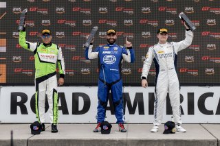 #098 Porsche 718 Cayman GT4 of Isaac Sherman, Rotek Racing, GT America, GT4, SRO America, Road America, Elkhart Lake, WI, August 2024.
 | Brian Cleary/SRO