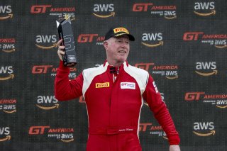 #3  Audi R8 LMS GT3 of Johnny O'Connell, SKI Autosports, GT America, SRO3, SRO America, Road America, Elkhart Lake, WI, August 2024.
 | Brian Cleary/SRO