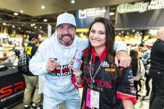 Autograph session at Streets of Long Beach Presented by 5.11, GT America, April 2024
 | Fabian Lagunas / SRO