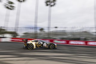 #2 Aston Martin Vantage AMR GT3 2024 of Jason Bell, Flying Lizard Motorsports, GT America Powered by AWS, SRO3, Streets of Long Beach Presented by 5.11, Long Beach, CA, April 2024
 | Fabian Lagunas / SRO