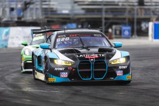#29 BMW M4 GT3 of Justin Rothberg, Turner Motorsport, GT America Powered by AWS, SRO3, Streets of Long Beach Presented by 5.11, Long Beach, CA, April 2024
 | Fabian Lagunas / SRO