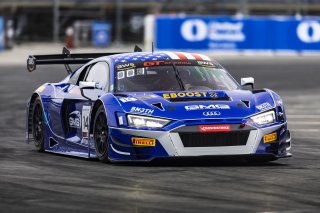 #14 Audi R8 LMS GT3 of James Sofronas, GMG Racing, GT America Powered by AWS, SRO3, Streets of Long Beach Presented by 5.11, Long Beach, CA, April 2024
 | Fabian Lagunas / SRO