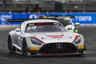 #50 Mercedes-AMG GT3 of Ross Chouest, Chouest Povoledo Racing, GT America Powered by AWS, SRO3, Streets of Long Beach Presented by 5.11, Long Beach, CA, April 2024
 | Fabian Lagunas / SRO