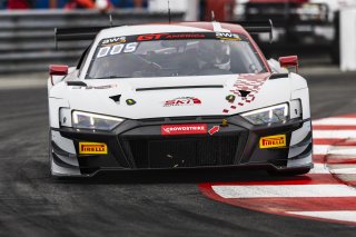 #3 Audi R8 LMS GT3 of Johnny O'Connell, SKI Autosports, GT America Powered by AWS, SRO3, Streets of Long Beach Presented by 5.11, Long Beach, CA, April 2024
 | Fabian Lagunas / SRO