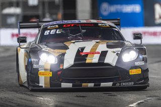 #2 Aston Martin Vantage AMR GT3 2024 of Jason Bell, Flying Lizard Motorsports, GT America Powered by AWS, SRO3, Streets of Long Beach Presented by 5.11, Long Beach, CA, April 2024
 | Fabian Lagunas / SRO