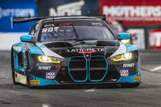 #29 BMW M4 GT3 of Justin Rothberg, Turner Motorsport, GT America Powered by AWS, SRO3, Streets of Long Beach Presented by 5.11, Long Beach, CA, April 2024
 | Fabian Lagunas / SRO