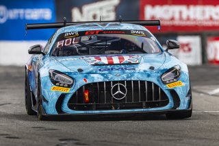 #44 Mercedes-AMG GT2 of Brent Holden, GMG Racing, GT America Powered by AWS, GT2, Streets of Long Beach Presented by 5.11, Long Beach, CA, April 2024
 | Fabian Lagunas / SRO