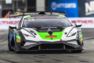 #127 Lamborghini Huracan Super Trofeo EVO2 of Aaron Farhadi, TPC Racing, GT America Powered by AWS, GT2, Streets of Long Beach Presented by 5.11, Long Beach, CA, April 2024
 | Fabian Lagunas / SRO
