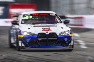 #21 BMW M4 GT4 (G82) of Nicholas Shanny, Carrus Callas Raceteam, GT America Powered by AWS, GT4, Streets of Long Beach Presented by 5.11, Long Beach, CA, April 2024
 | Fabian Lagunas / SRO