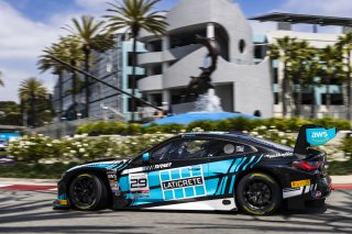 #29 BMW M4 GT3 of Justin Rothberg, Turner Motorsport, GT America Powered by AWS, SRO3, Streets of Long Beach Presented by 5.11, Long Beach, CA, April 2024
 | Fabian Lagunas / SRO