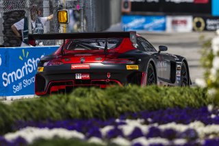 #27 Mercedes-AMG GT3 of Jason Daskalos, CRP Racing, GT America Powered by AWS, SRO3, Streets of Long Beach Presented by 5.11, Long Beach, CA, April 2024
 | Fabian Lagunas / SRO