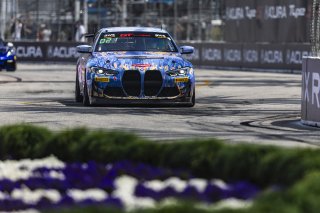 #38 BMW M4 GT4 of Samantha Tan, ST Racing, GT America Powered by AWS, GT4, Streets of Long Beach Presented by 5.11, Long Beach, CA, April 2024
 | Fabian Lagunas / SRO