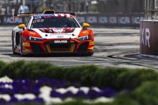 #58 Audi R8 LMS GT2 of CJ Moses, GMG Racing, GT America Powered by AWS, GT2, Streets of Long Beach Presented by 5.11, Long Beach, CA, April 2024
 | Fabian Lagunas / SRO