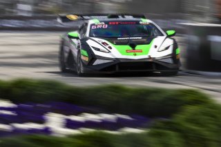 #127 Lamborghini Huracan Super Trofeo EVO2 of Aaron Farhadi, TPC Racing, GT America Powered by AWS, GT2, Streets of Long Beach Presented by 5.11, Long Beach, CA, April 2024
 | Fabian Lagunas / SRO