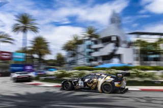 #2 Aston Martin Vantage AMR GT3 2024 of Jason Bell, Flying Lizard Motorsports, GT America Powered by AWS, SRO3, Streets of Long Beach Presented by 5.11, Long Beach, CA, April 2024
 | Fabian Lagunas / SRO