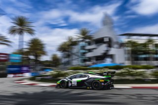 #102 Lamborghini Huracan Super Trofeo EVO2 of Alan Grossberg, TPC Racing, GT America Powered by AWS, GT2, Streets of Long Beach Presented by 5.11, Long Beach, CA, April 2024
 | Fabian Lagunas / SRO