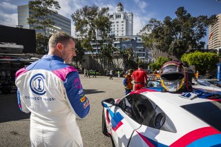 #13 Aston Martin Vantage AMR GT4 of Todd Parriott, Flying Lizard Motorsports, GT America Powered by AWS, GT4, Streets of Long Beach Presented by 5.11, Long Beach, CA, April 2024
 | Fabian Lagunas / SRO
