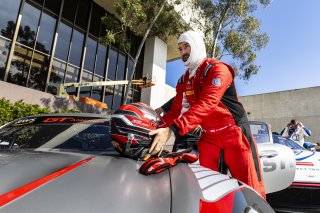 #50 Mercedes-AMG GT3 of Ross Chouest, Chouest Povoledo Racing, GT America Powered by AWS, SRO3, Streets of Long Beach Presented by 5.11, Long Beach, CA, April 2024
 | Fabian Lagunas / SRO