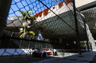 #3 Audi R8 LMS GT3 of Johnny O'Connell, SKI Autosports, GT America Powered by AWS, SRO3, Streets of Long Beach Presented by 5.11, Long Beach, CA, April 2024
 | Fabian Lagunas / SRO
