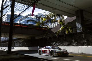 #3 Audi R8 LMS GT3 of Johnny O'Connell, SKI Autosports, GT America Powered by AWS, SRO3, Streets of Long Beach Presented by 5.11, Long Beach, CA, April 2024
 | Fabian Lagunas / SRO