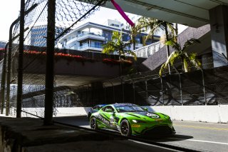 #69 Aston Martin Vantage AMR GT4 of Todd Coleman, Archangel Motorsports, GT America Powered by AWS, GT4, Streets of Long Beach Presented by 5.11, Long Beach, CA, April 2024
 | Fabian Lagunas / SRO