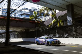 #38 BMW M4 GT4 of Samantha Tan, ST Racing, GT America Powered by AWS, GT4, Streets of Long Beach Presented by 5.11, Long Beach, CA, April 2024
 | Fabian Lagunas / SRO