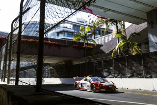 #58 Audi R8 LMS GT2 of CJ Moses, GMG Racing, GT America Powered by AWS, GT2, Streets of Long Beach Presented by 5.11, Long Beach, CA, April 2024
 | Fabian Lagunas / SRO