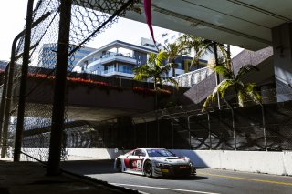 #3 Audi R8 LMS GT3 of Johnny O'Connell, SKI Autosports, GT America Powered by AWS, SRO3, Streets of Long Beach Presented by 5.11, Long Beach, CA, April 2024
 | Fabian Lagunas / SRO