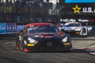 #27 Mercedes-AMG GT3 of Jason Daskalos, CRP Racing, GT America Powered by AWS, SRO3, Streets of Long Beach Presented by 5.11, Long Beach, CA, April 2024
 | Fabian Lagunas / SRO