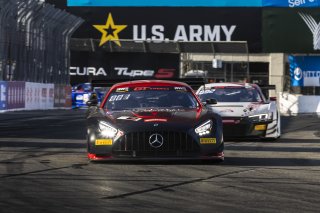 #27 Mercedes-AMG GT3 of Jason Daskalos, CRP Racing, GT America Powered by AWS, SRO3, Streets of Long Beach Presented by 5.11, Long Beach, CA, April 2024
 | Fabian Lagunas / SRO