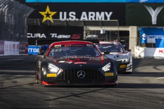 #27 Mercedes-AMG GT3 of Jason Daskalos, CRP Racing, GT America Powered by AWS, SRO3, Streets of Long Beach Presented by 5.11, Long Beach, CA, April 2024
 | Fabian Lagunas / SRO