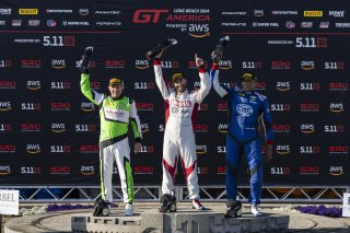 #098 Porsche 718 Cayman GT4 RS Clubsport of Isaac Sherman, Rotek Racing, GT America Powered by AWS, GT4, Streets of Long Beach Presented by 5.11, Long Beach, CA, April 2024
 | Fabian Lagunas / SRO