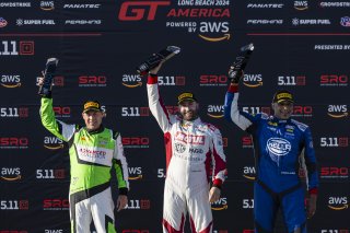 #098 Porsche 718 Cayman GT4 RS Clubsport of Isaac Sherman, Rotek Racing, GT America Powered by AWS, GT4, Streets of Long Beach Presented by 5.11, Long Beach, CA, April 2024
 | Fabian Lagunas / SRO