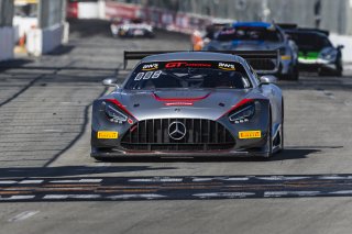 #50 Mercedes-AMG GT3 of Ross Chouest, Chouest Povoledo Racing, GT America Powered by AWS, SRO3, Streets of Long Beach Presented by 5.11, Long Beach, CA, April 2024
 | Fabian Lagunas / SRO