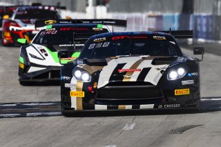#2 Aston Martin Vantage AMR GT3 2024 of Jason Bell, Flying Lizard Motorsports, GT America Powered by AWS, SRO3, Streets of Long Beach Presented by 5.11, Long Beach, CA, April 2024
 | Fabian Lagunas / SRO