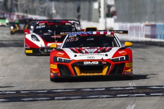 #58 Audi R8 LMS GT2 of CJ Moses, GMG Racing, GT America Powered by AWS, GT2, Streets of Long Beach Presented by 5.11, Long Beach, CA, April 2024
 | Fabian Lagunas / SRO