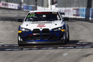 #21 BMW M4 GT4 (G82) of Nicholas Shanny, Carrus Callas Raceteam, GT America Powered by AWS, GT4, Streets of Long Beach Presented by 5.11, Long Beach, CA, April 2024
 | Fabian Lagunas / SRO