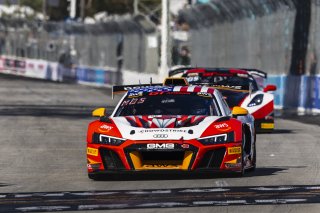#58 Audi R8 LMS GT2 of CJ Moses, GMG Racing, GT America Powered by AWS, GT2, Streets of Long Beach Presented by 5.11, Long Beach, CA, April 2024
 | Fabian Lagunas / SRO