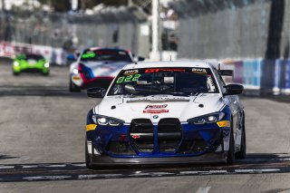 #21 BMW M4 GT4 (G82) of Nicholas Shanny, Carrus Callas Raceteam, GT America Powered by AWS, GT4, Streets of Long Beach Presented by 5.11, Long Beach, CA, April 2024
 | Fabian Lagunas / SRO