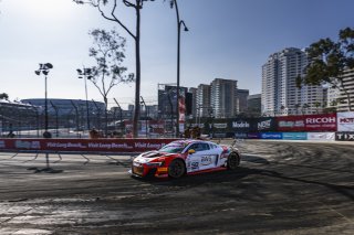 #58 Audi R8 LMS GT2 of CJ Moses, GMG Racing, GT America Powered by AWS, GT2, Streets of Long Beach Presented by 5.11, Long Beach, CA, April 2024
 | Fabian Lagunas / SRO