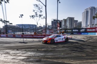 #58 Audi R8 LMS GT2 of CJ Moses, GMG Racing, GT America Powered by AWS, GT2, Streets of Long Beach Presented by 5.11, Long Beach, CA, April 2024
 | Fabian Lagunas / SRO