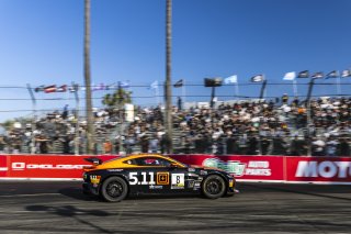 #8 Aston Martin Vantage AMR GT4 of Elias Sabo, Flying Lizard Motorsports, GT America Powered by AWS, GT4, Streets of Long Beach Presented by 5.11, Long Beach, CA, April 2024
 | Fabian Lagunas / SRO