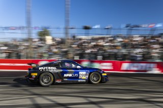 #098 Porsche 718 Cayman GT4 RS Clubsport of Isaac Sherman, Rotek Racing, GT America Powered by AWS, GT4, Streets of Long Beach Presented by 5.11, Long Beach, CA, April 2024
 | Fabian Lagunas / SRO
