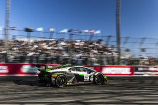 #102 Lamborghini Huracan Super Trofeo EVO2 of Alan Grossberg, TPC Racing, GT America Powered by AWS, GT2, Streets of Long Beach Presented by 5.11, Long Beach, CA, April 2024
 | Fabian Lagunas / SRO