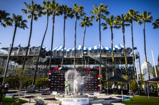 #098 Porsche 718 Cayman GT4 RS Clubsport of Isaac Sherman, Rotek Racing, GT America Powered by AWS, GT4, Streets of Long Beach Presented by 5.11, Long Beach, CA, April 2024
 | Fabian Lagunas / SRO