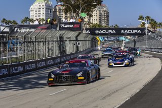 #27 Mercedes-AMG GT3 of Jason Daskalos, CRP Racing, GT America Powered by AWS, SRO3, Streets of Long Beach Presented by 5.11, Long Beach, CA, April 2024
 | Fabian Lagunas / SRO