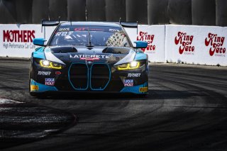 #29 BMW M4 GT3 of Justin Rothberg, Turner Motorsport, GT America Powered by AWS, SRO3, Streets of Long Beach Presented by 5.11, Long Beach, CA, April 2024
 | Fabian Lagunas / SRO